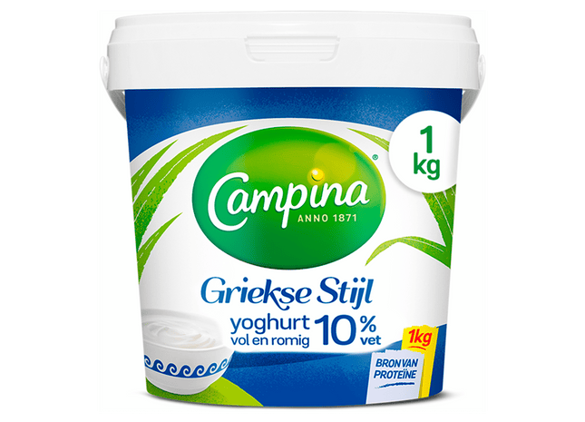 Campina Griekse stijl yoghurt 10% vet