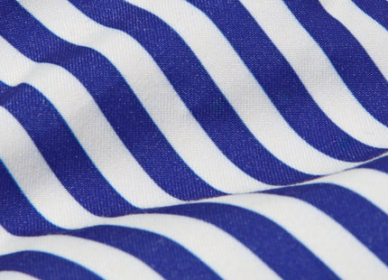 children's swim trunks stripes dark blue