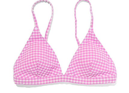 dames triangel bikinitop koraal