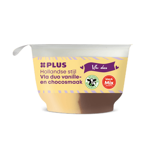 Pudding-Duo Vanille-Schokolade
