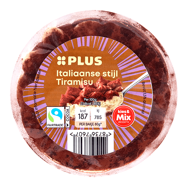 Tiramisu im italienischen Stil