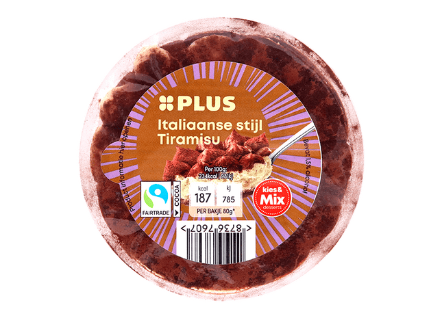 Italiaanse stijl Tiramisu