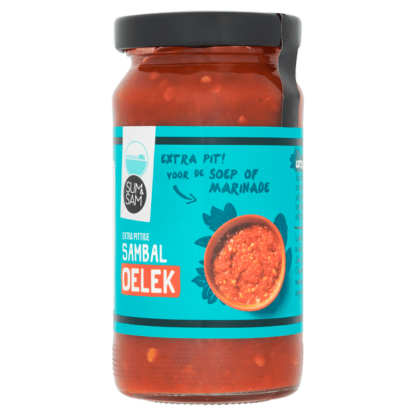 Sum en Sam Sambal oelek