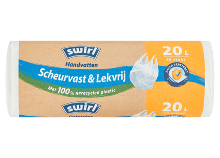 Swirl Scheurvast & Lekvrij Handvat 20L