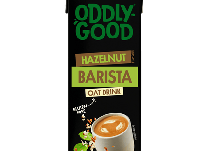 Oddlygood Barista hazelnut oat drink 1L