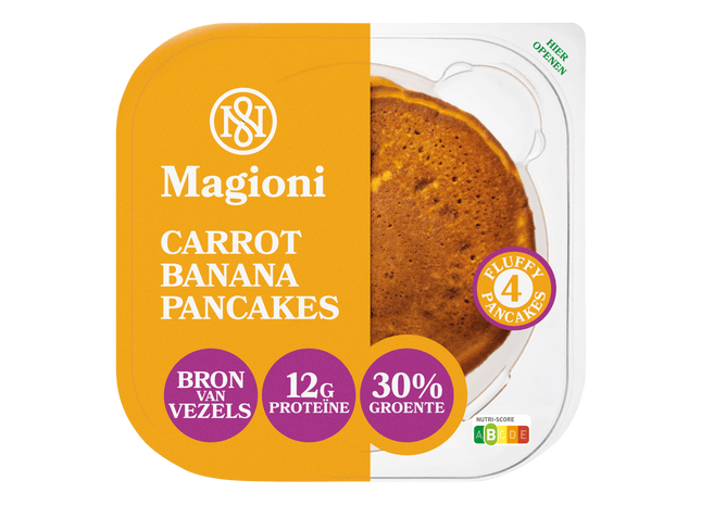 Magioni Carrot banana pancakes