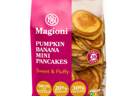Magioni Pumpkin banana mini pancakes