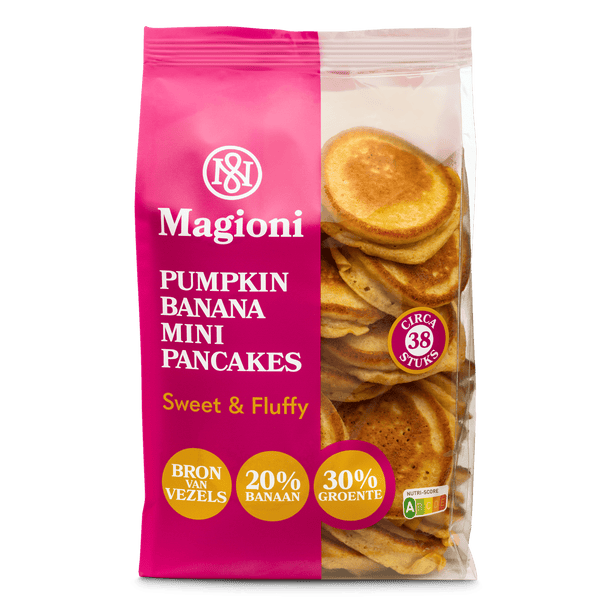 Magioni Pumpkin Banana Mini Pancakes