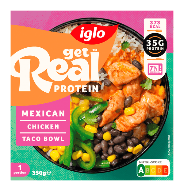 Iglo GetReal Protein Mexican Chicken