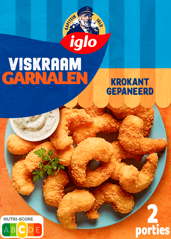 Iglo Fischbude Gebackene Garnelen Kro