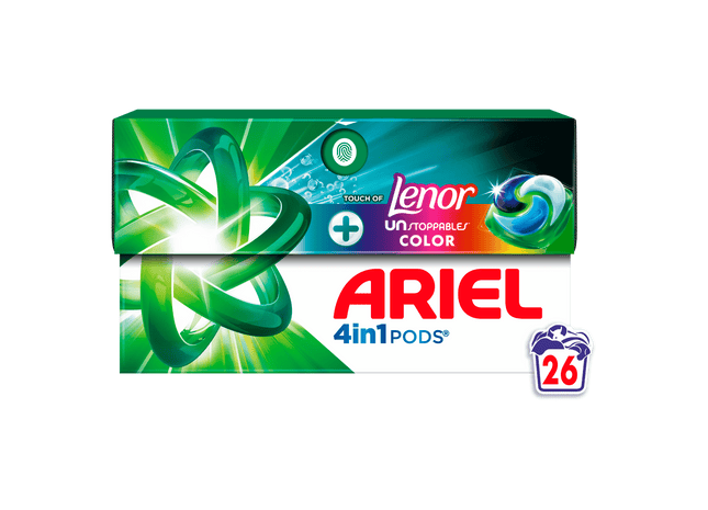 Ariel +Pods 4in1 unstoppables touch of lenor
