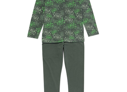 kinder pyjama splash groen