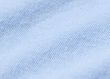 kinder shortama met ruiten katoen lichtblauw blauw