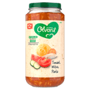 Olvarit 12+ Monate Tomate Weißfisch Pasta