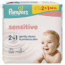 Pampers Sensitive Tücher 2+1