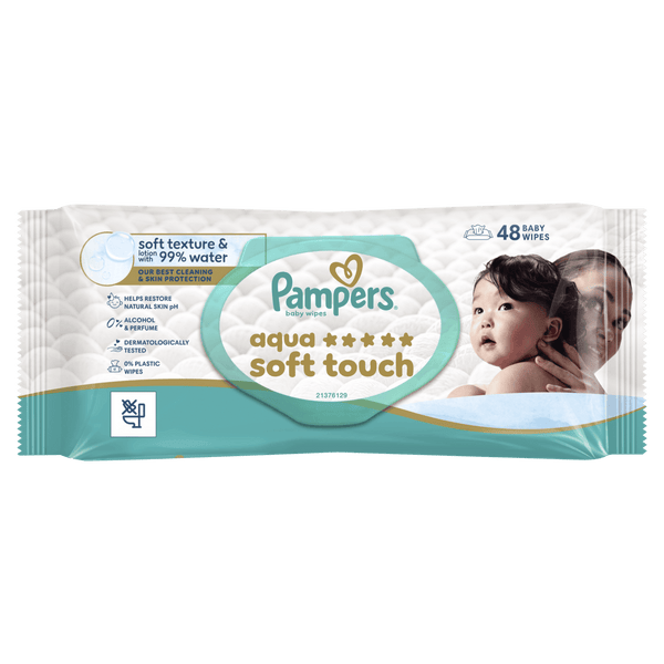Pampers Harmonie Aqua Soft Feuchttücher