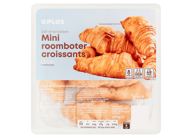 Croissants roomboter mini