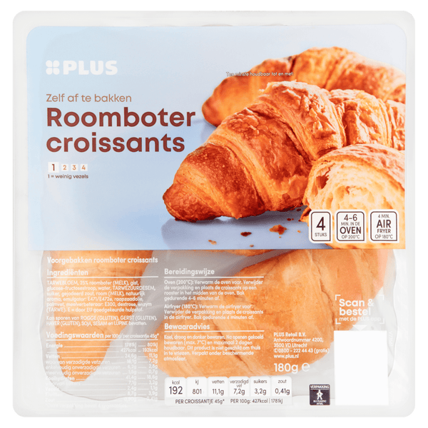 Butter croissants