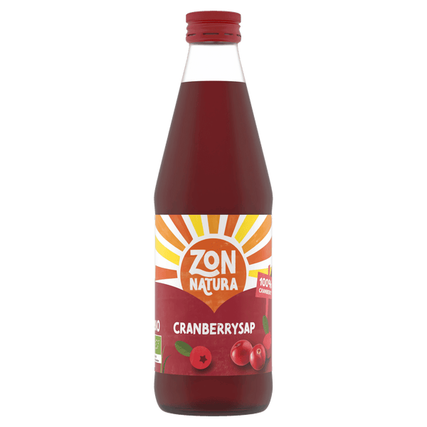 Zonnatura Sap cranberry puur bio