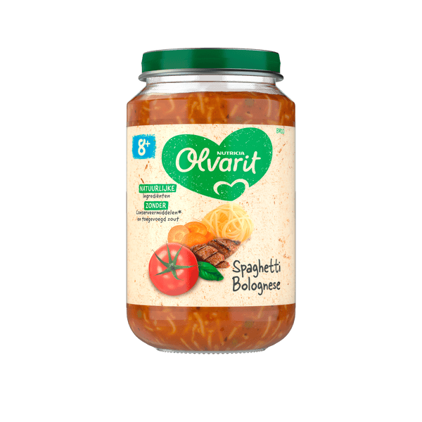 Olvarit 8+ months Spaghetti Bolognese