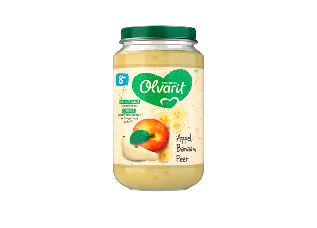 Olvarit 8+ Monate Apfel Banane Birne
