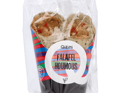 Qizini Wrap falafel hummus