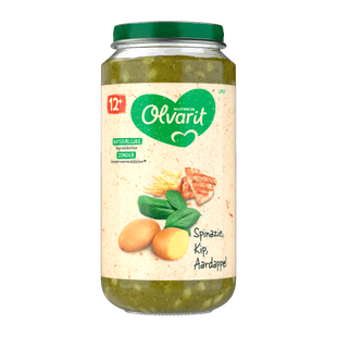Olvarit 12+ Monate Spinat-Hähnchen-Kartoffel