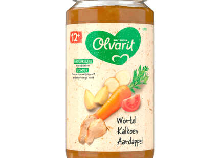 Olvarit 12+months Carrot Turkey Potato