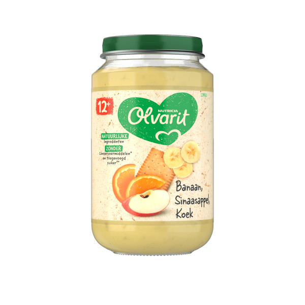 Olvarit 12+ months Banana Orange Biscuit