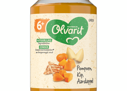 Olvarit 6+mth Pumpkin Chicken Potato