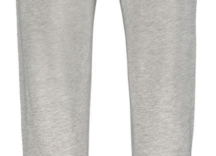 ladies lounge sweatpants cotton gray melange