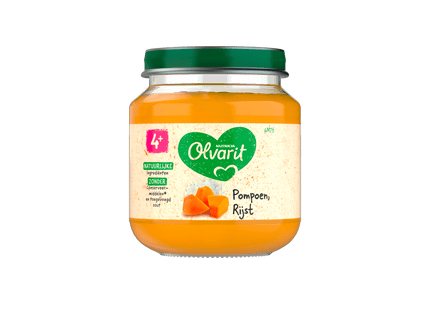 Olvarit 4+months Pumpkin Rice