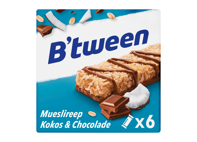 B'tween Mueslireep Kokos Chocolade