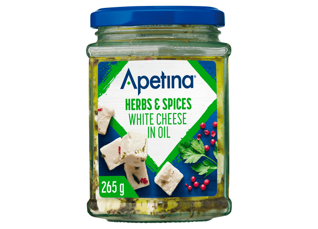 Arla Apetina Witte kaas blokjes in olie