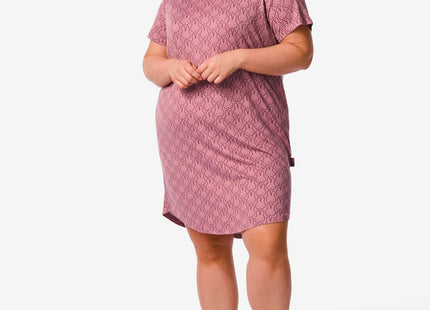 nijntje dames nachthemd micro mauve