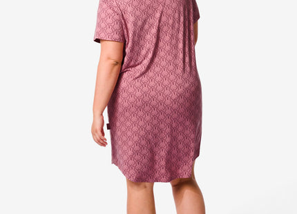 nijntje dames nachthemd micro mauve