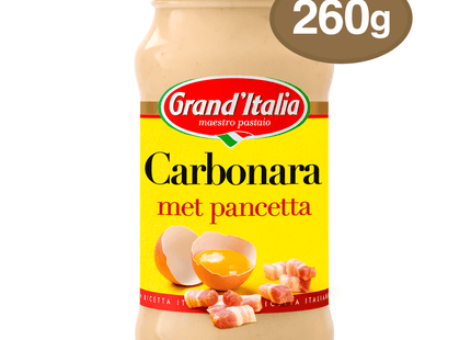 Grand'Italia Carbonara pasta sauce