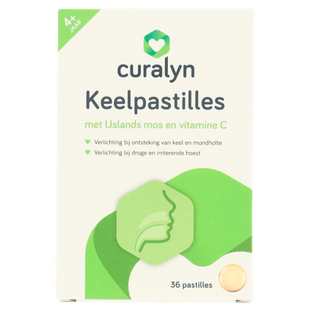 Curalyn Keelpastilles IJslands mos