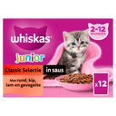 Whiskas Junior Classic -Kattenvoer - in saus