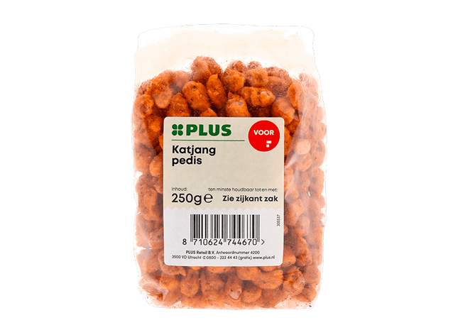 Katjang pedis gezouten