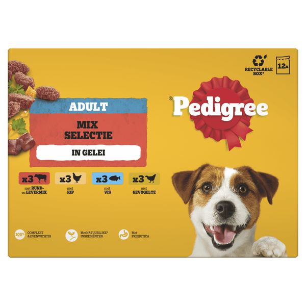 Pedigree adult mixed selection meal pouches