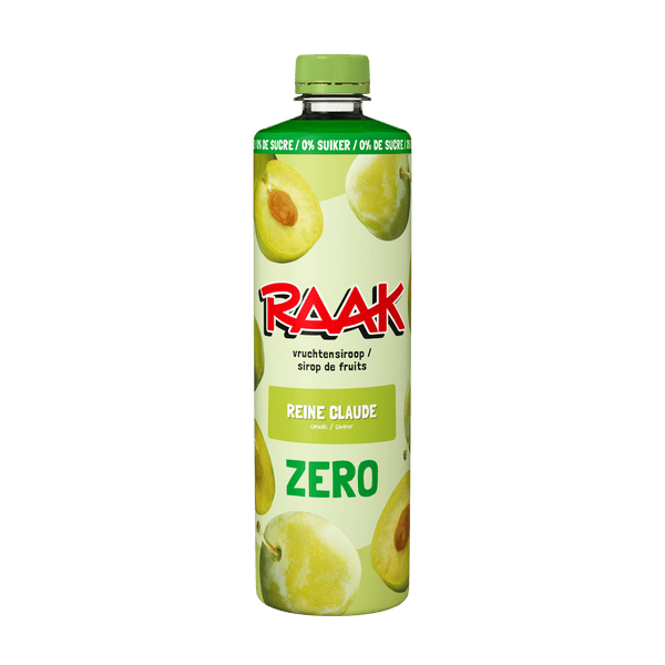 Raak Vruchtensiroop zero Reine Claude