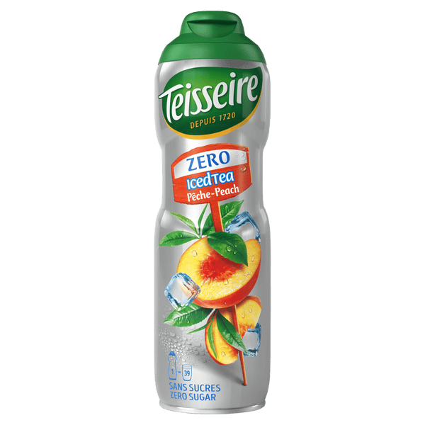 Teisseire Sirup Eistee Pfirsich Null