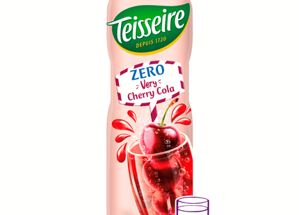 Teisseire Syrup cherry cola zero