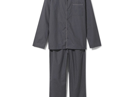 men's pajamas with black poplin blocks