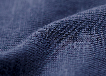 men's pajamas cotton dark blue