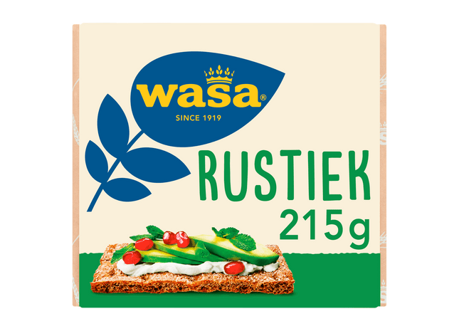 Wasa Knäckebröd Rustiek 14 stuks