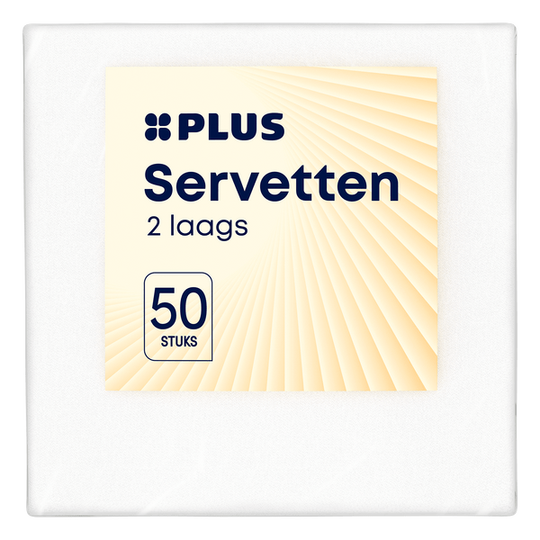 Napkins white 2-ply