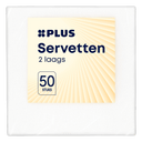 Napkins white 2-ply
