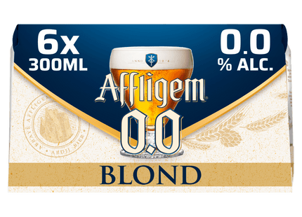 Affligem Blond 0.0 bier blik